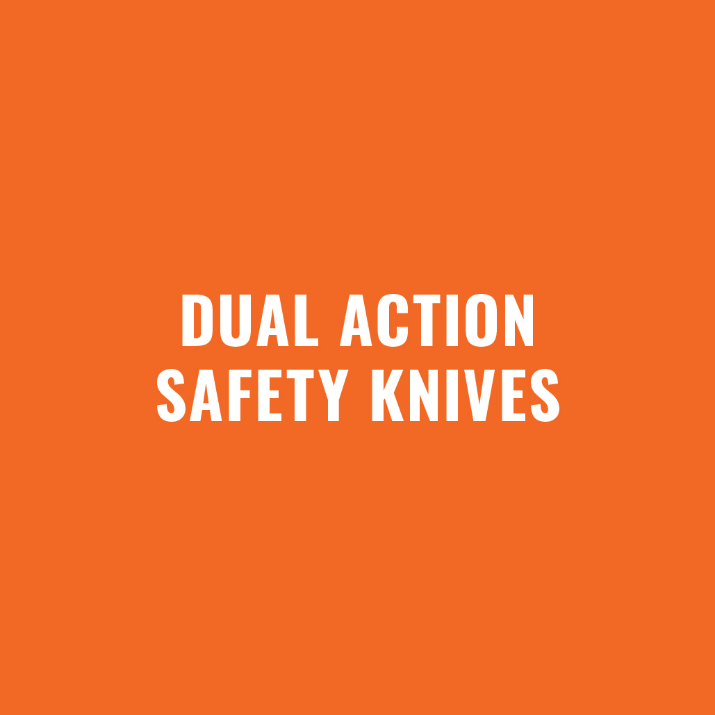 DUAL ACTION SAFETY KNIVES